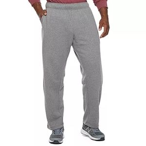 Mens Mid Rise Workout Pants 2XL NEW Big and Tall Grey